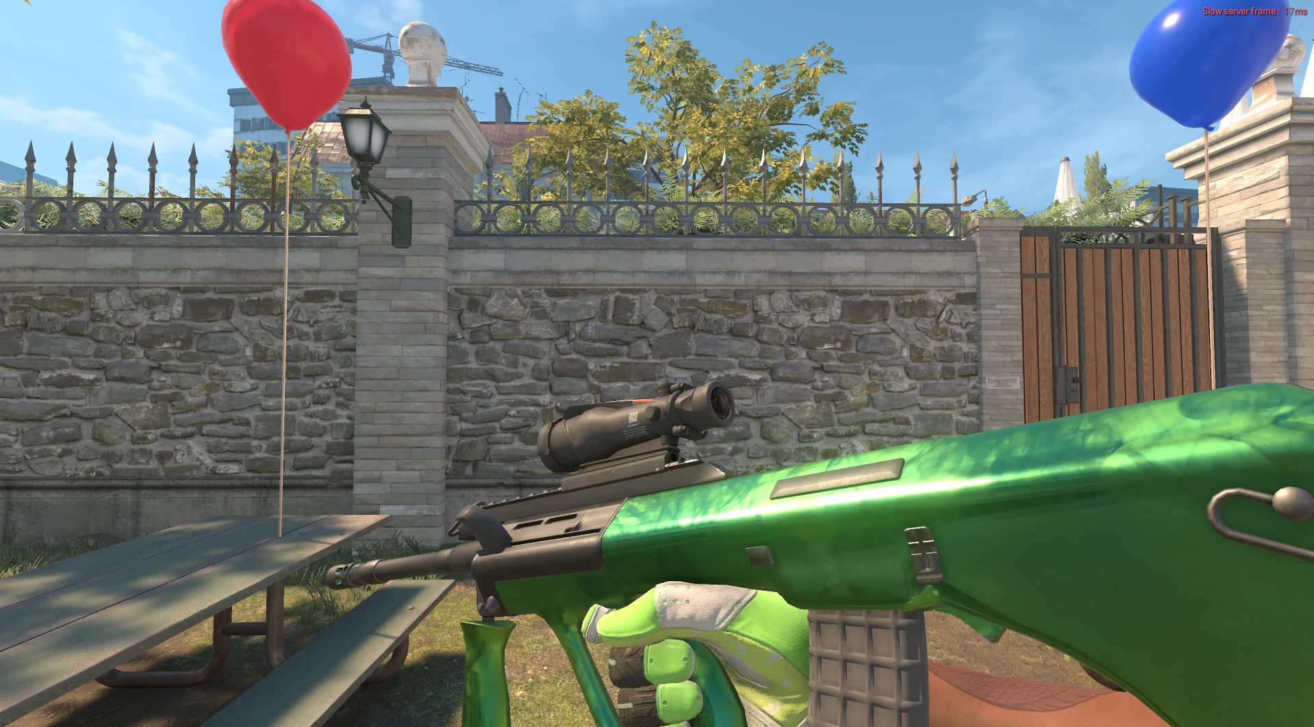 AUG Carved Jade Factory New green CS2 skin