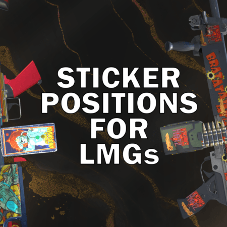 Best Sticker Positions for LMGs in CS2 (2026 Guide)