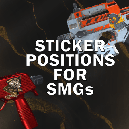 Best Sticker Positions for SMGs in CS2 (2026 Guide)