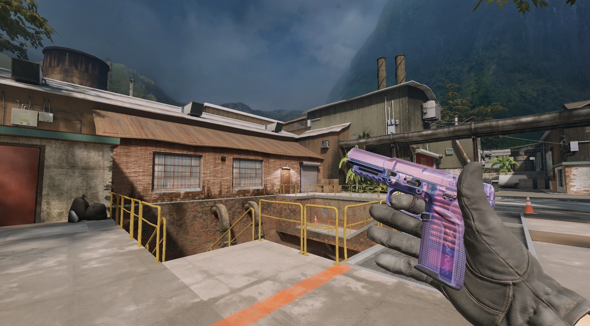 Five-SeveN Dark Polymer Field-Tested purple budget CS2 skin