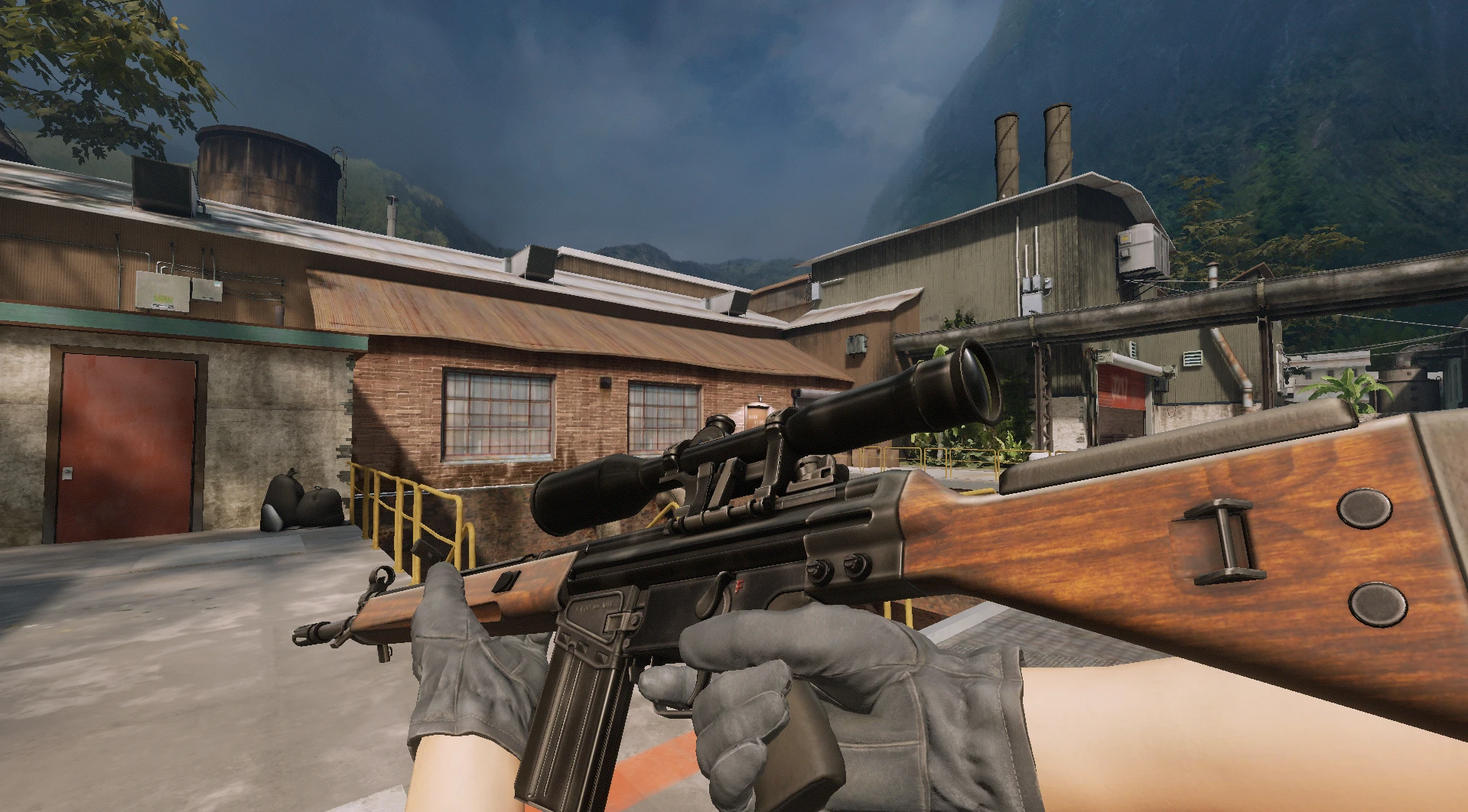G3SG1 Hunter budget CS2 skin clean wooden design