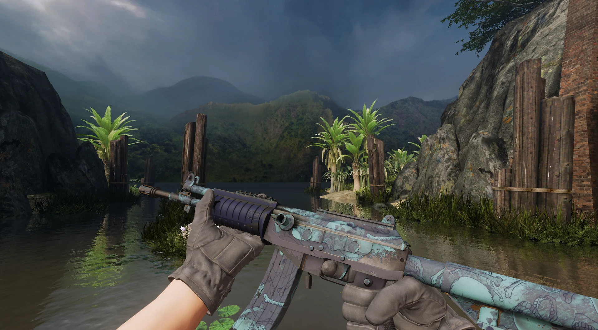 Galil AR Cold Fusion CS2 budget rifle skin 2 cents
