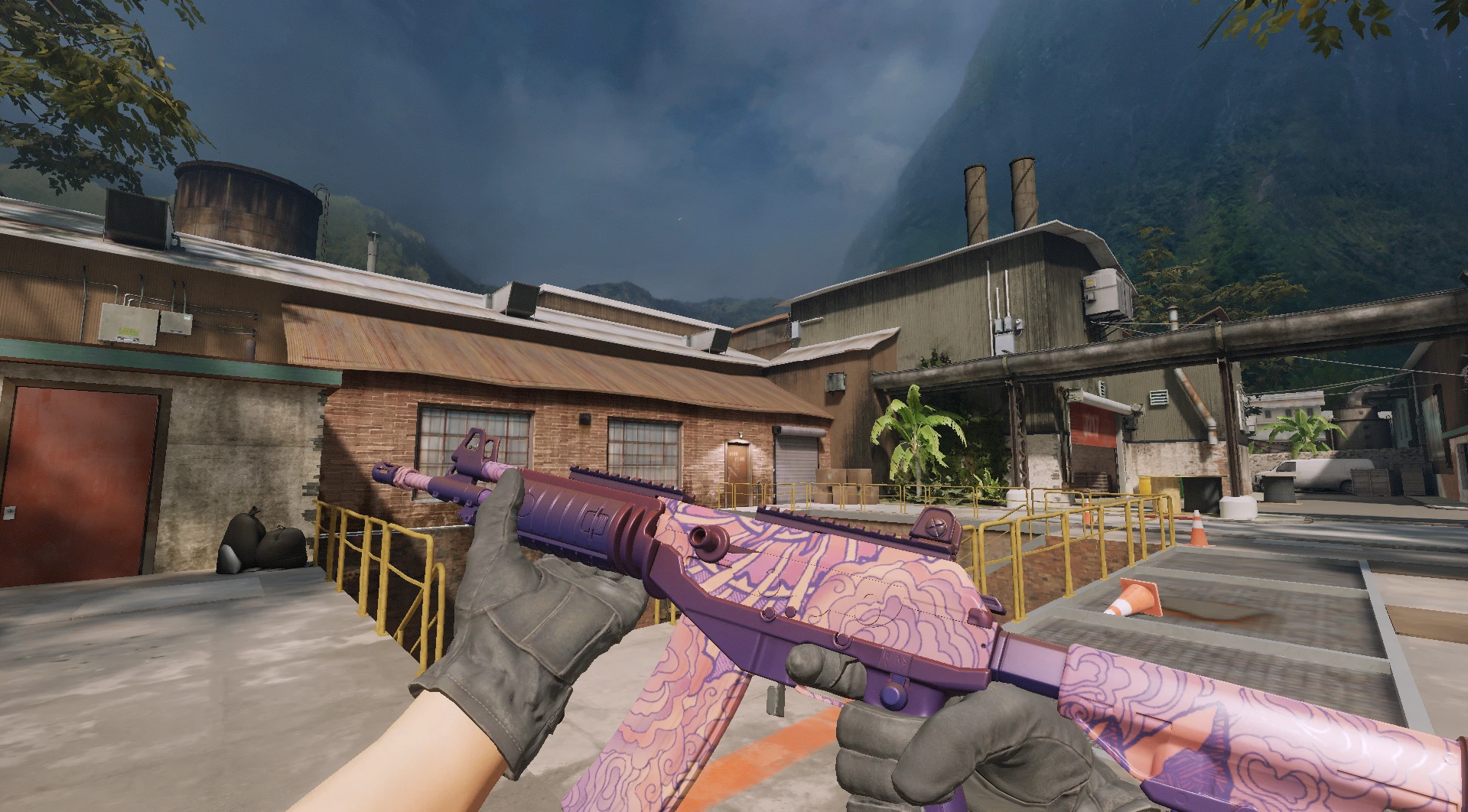 Galil AR Sky Mandala pink budget CS2 skin Harlequin Collection