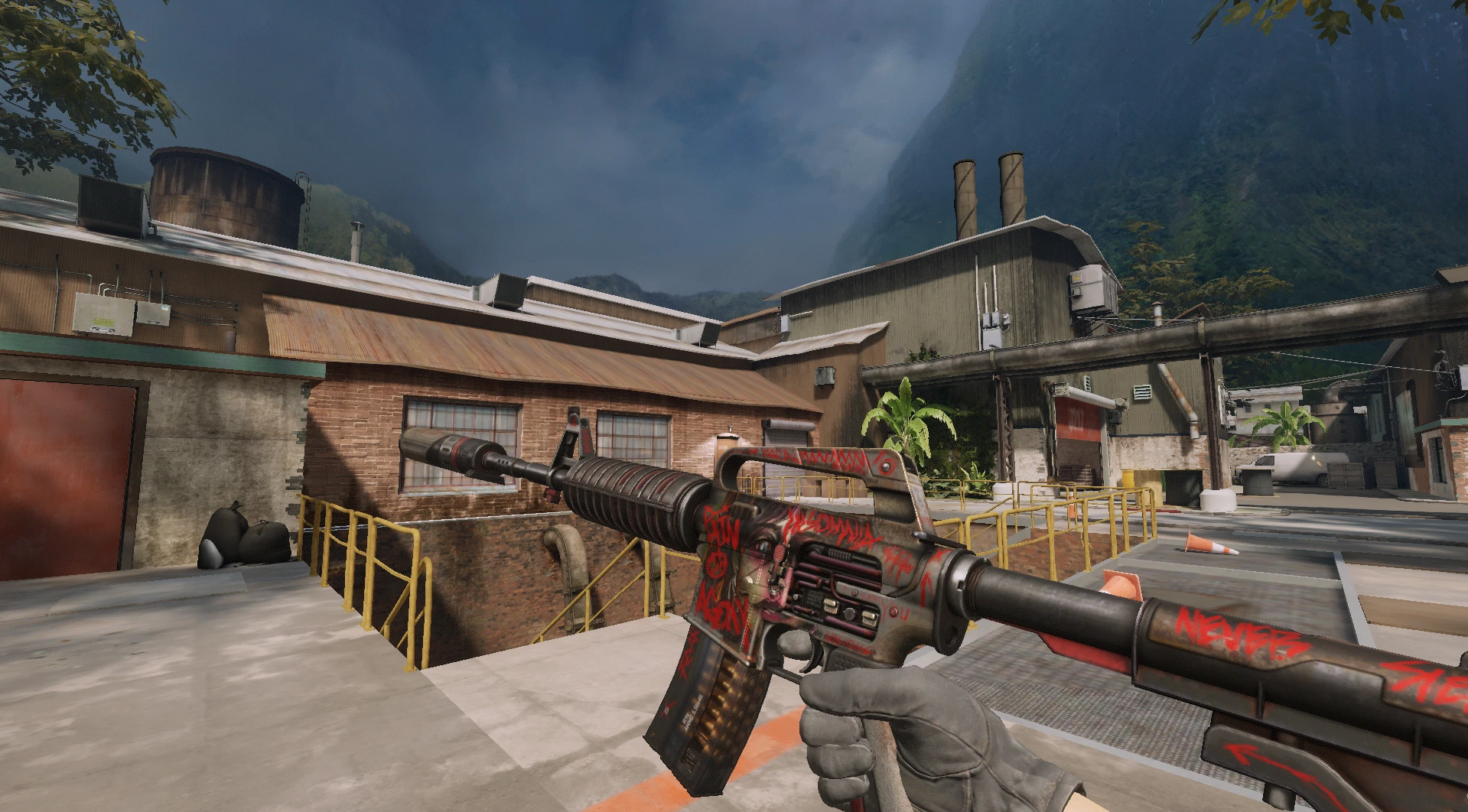 M4A1-S Night Terror Field-Tested scary vibe budget CS2 skin
