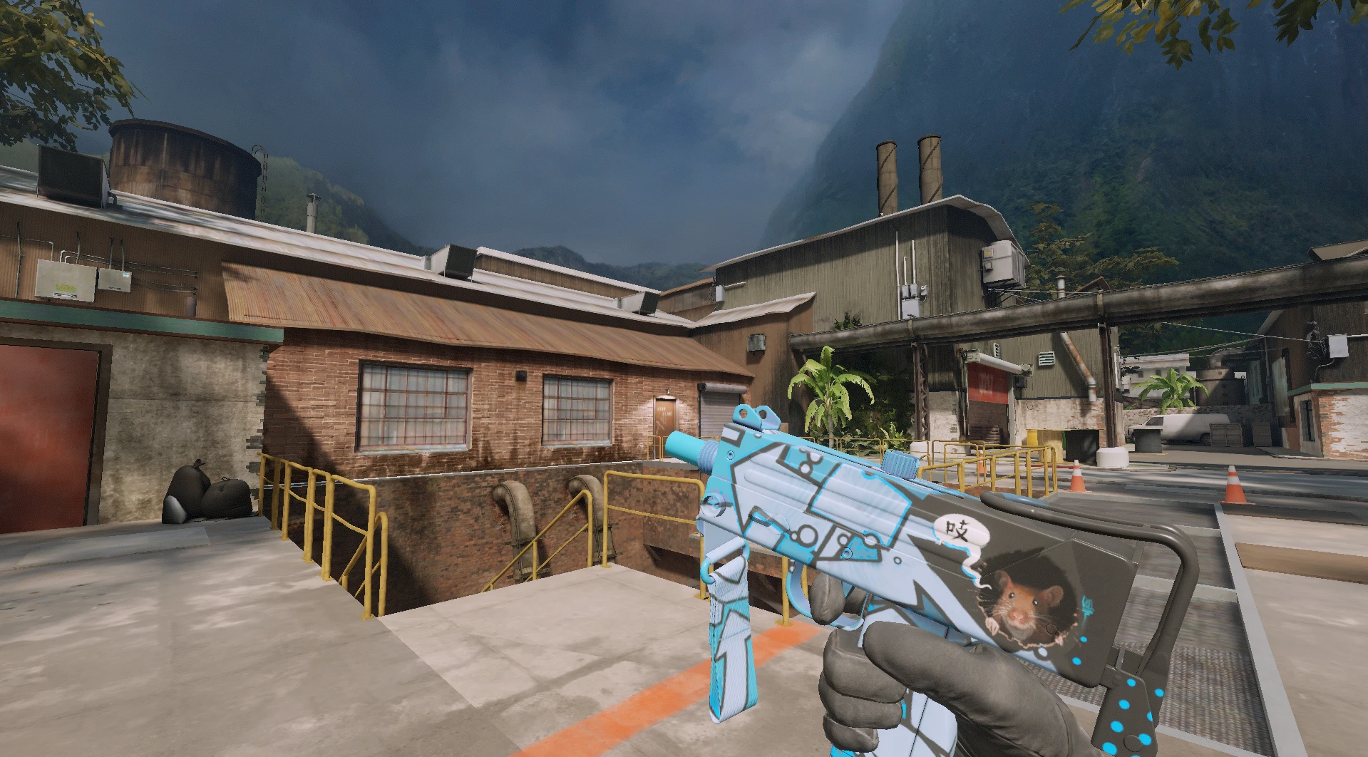 MAC-10 Pipsqueak Battle-Scarred low float hamster budget CS2 skin