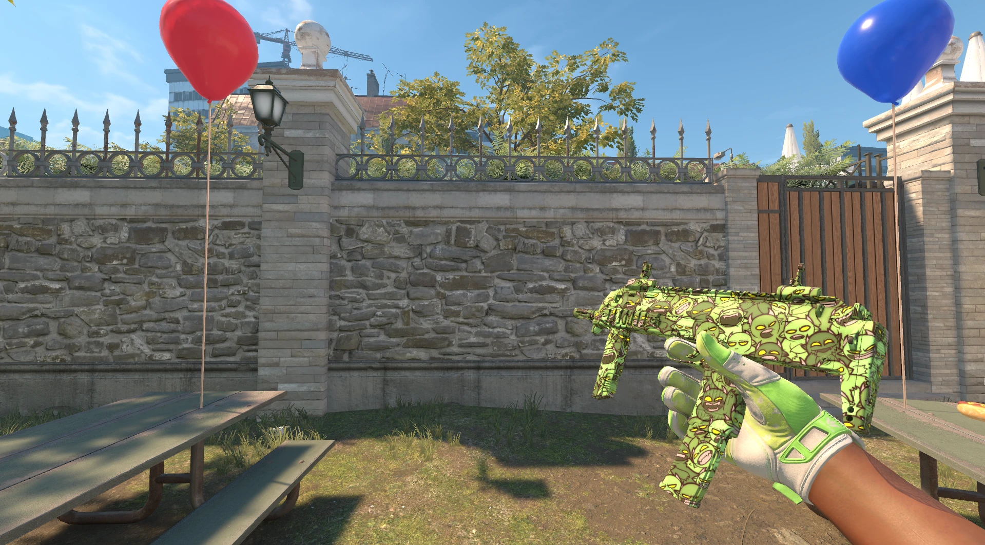 MP7 Impire Factory New green CS2 skin