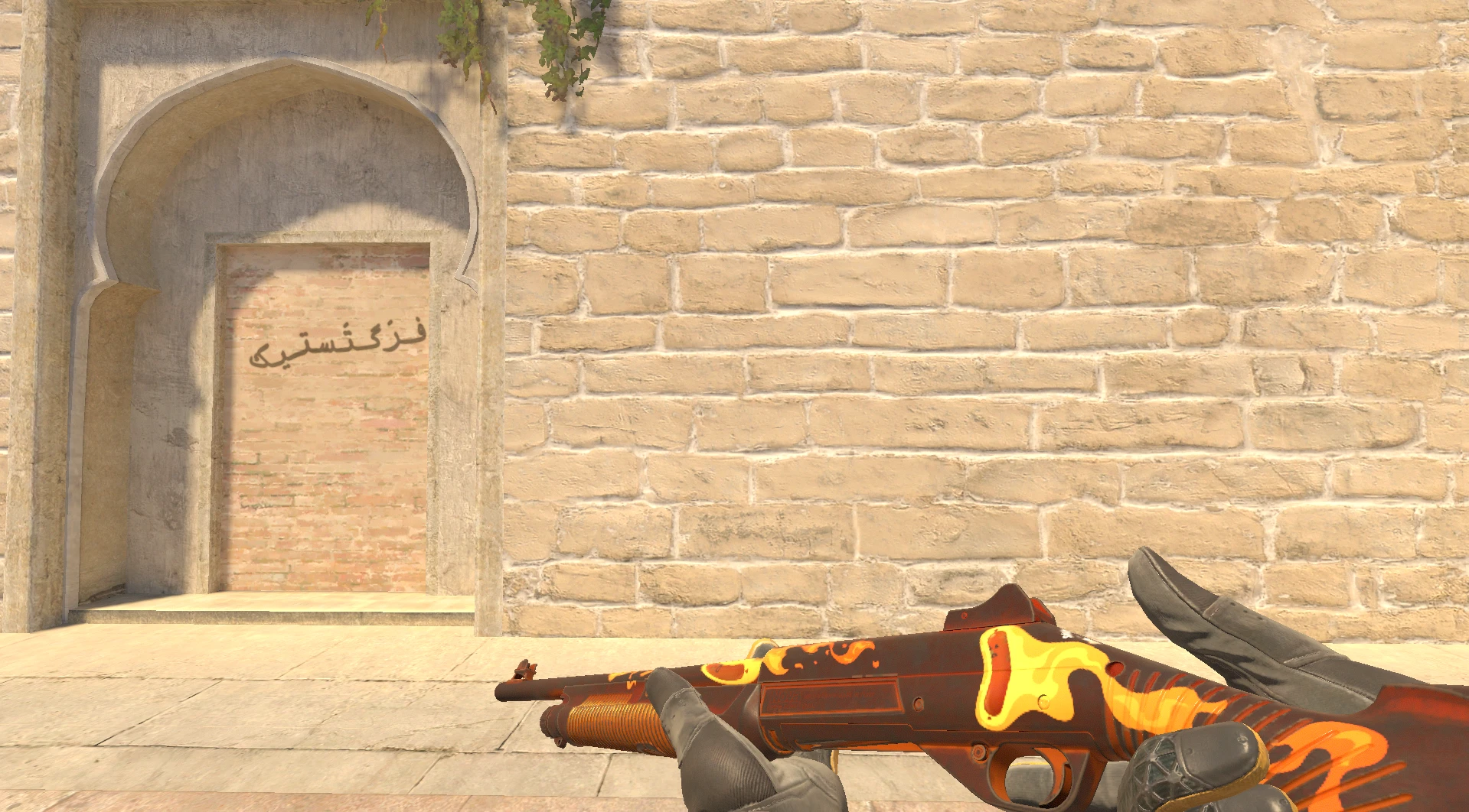 Nova Wurst Holle yellow CS2 skin flaming sausages