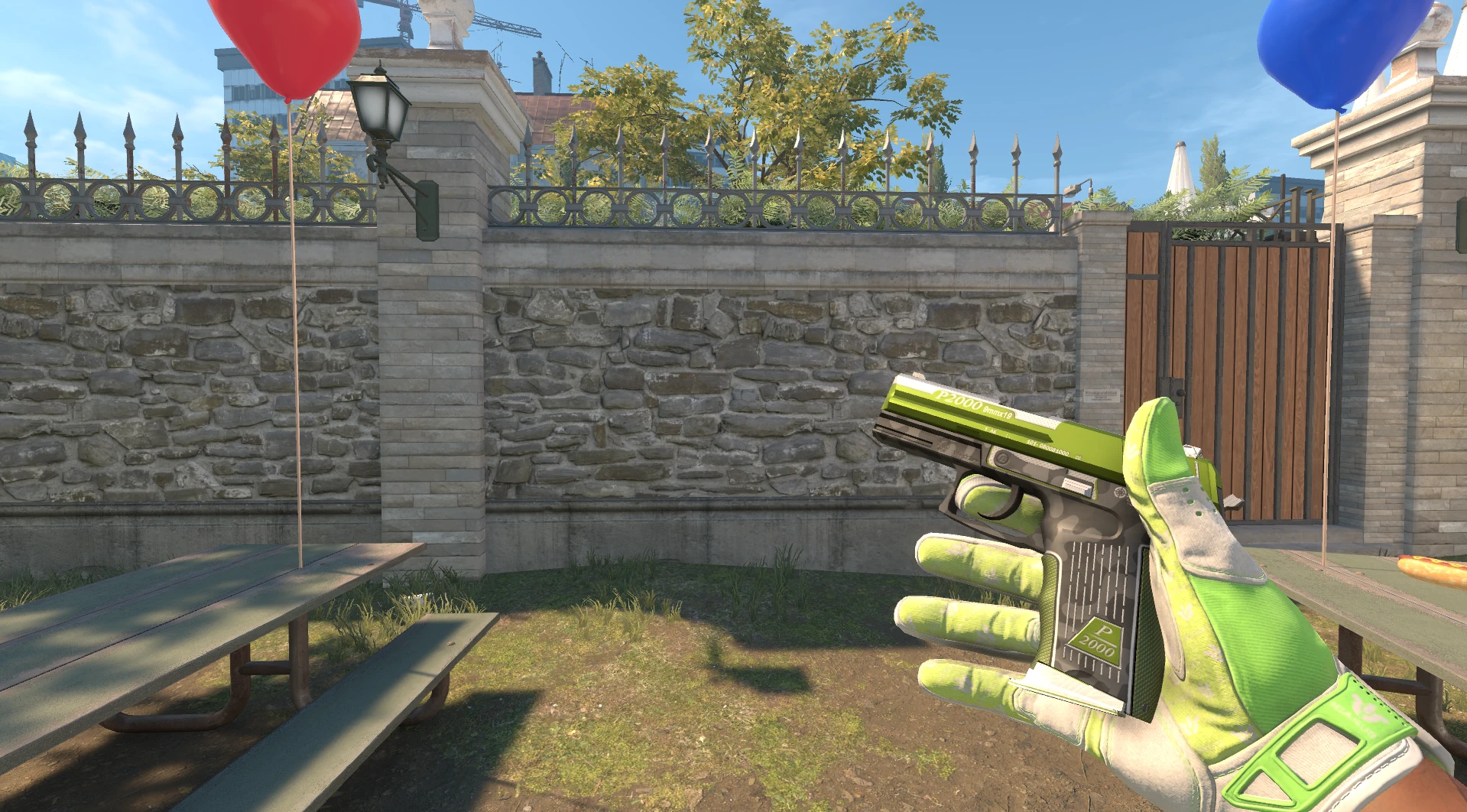 P2000 green skin Factory New CS2