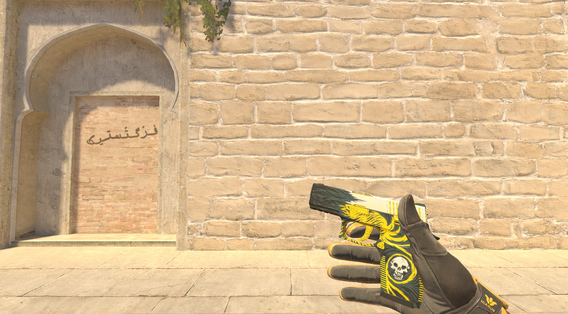 P250 Wingshot yellow CS2 skin Shadow Collection