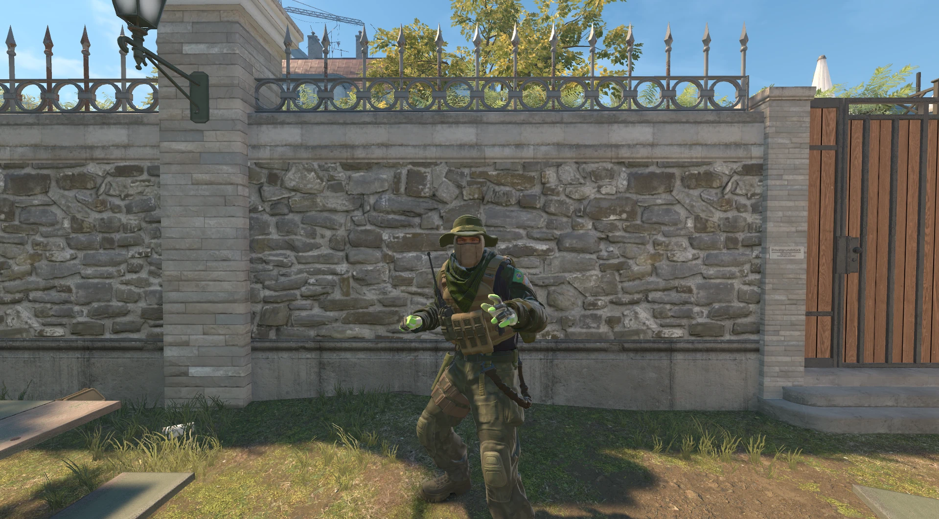 Primeiro Tenente Brazilian 1st Battalion CT agent green CS2