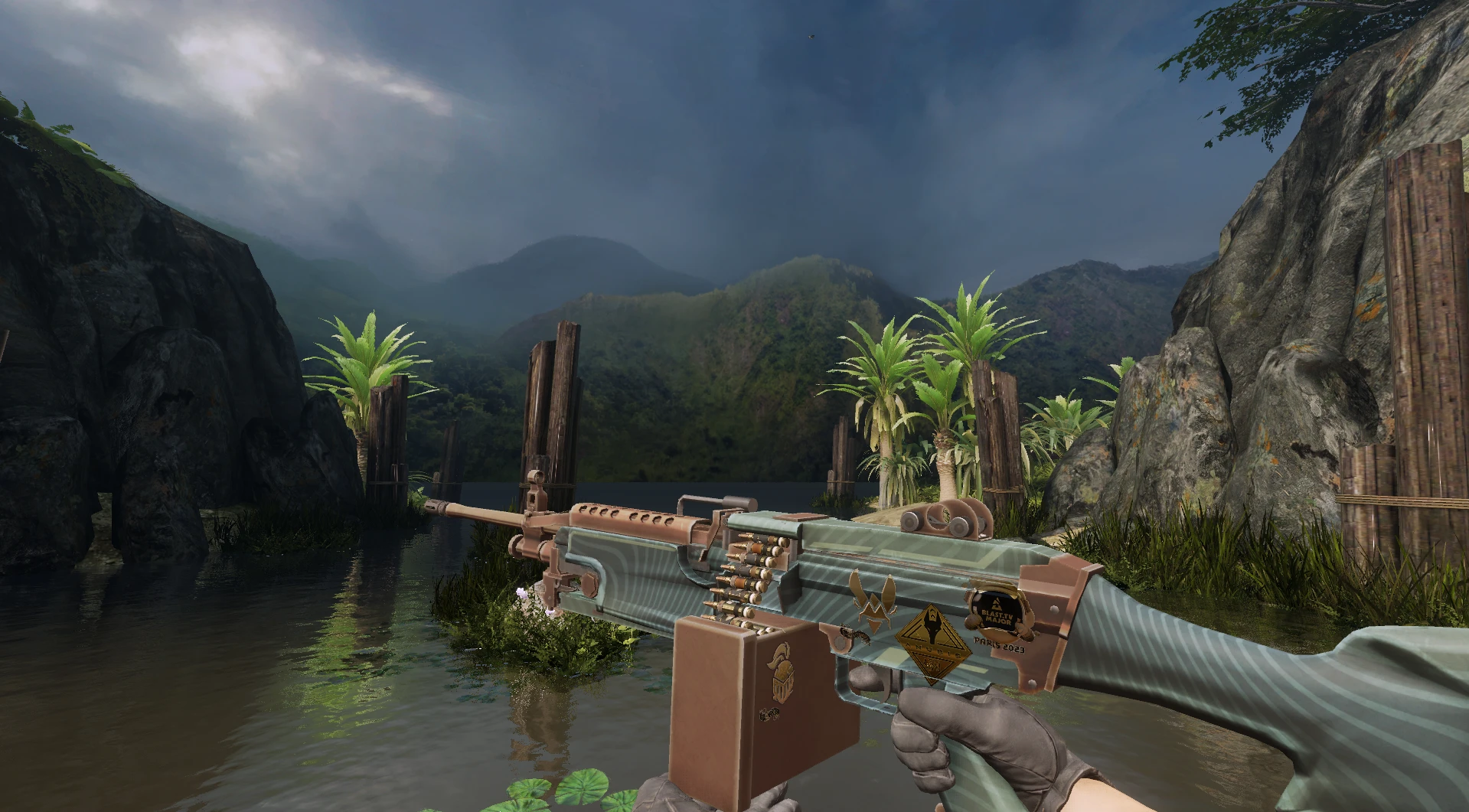 Souvenir M249 Submerged CS2 budget LMG skin soft colors pleasant surprise