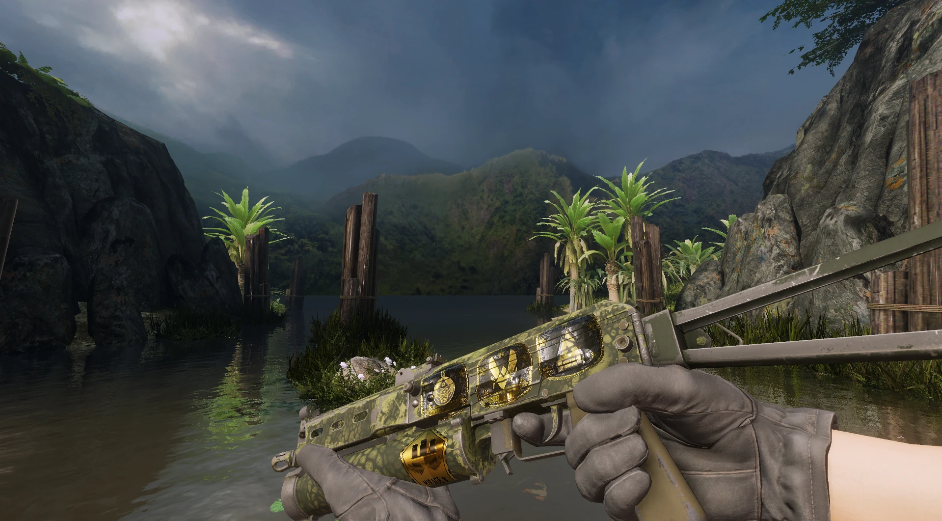 Souvenir PP-Bizon Anolis CS2 budget SMG skin alligator texture