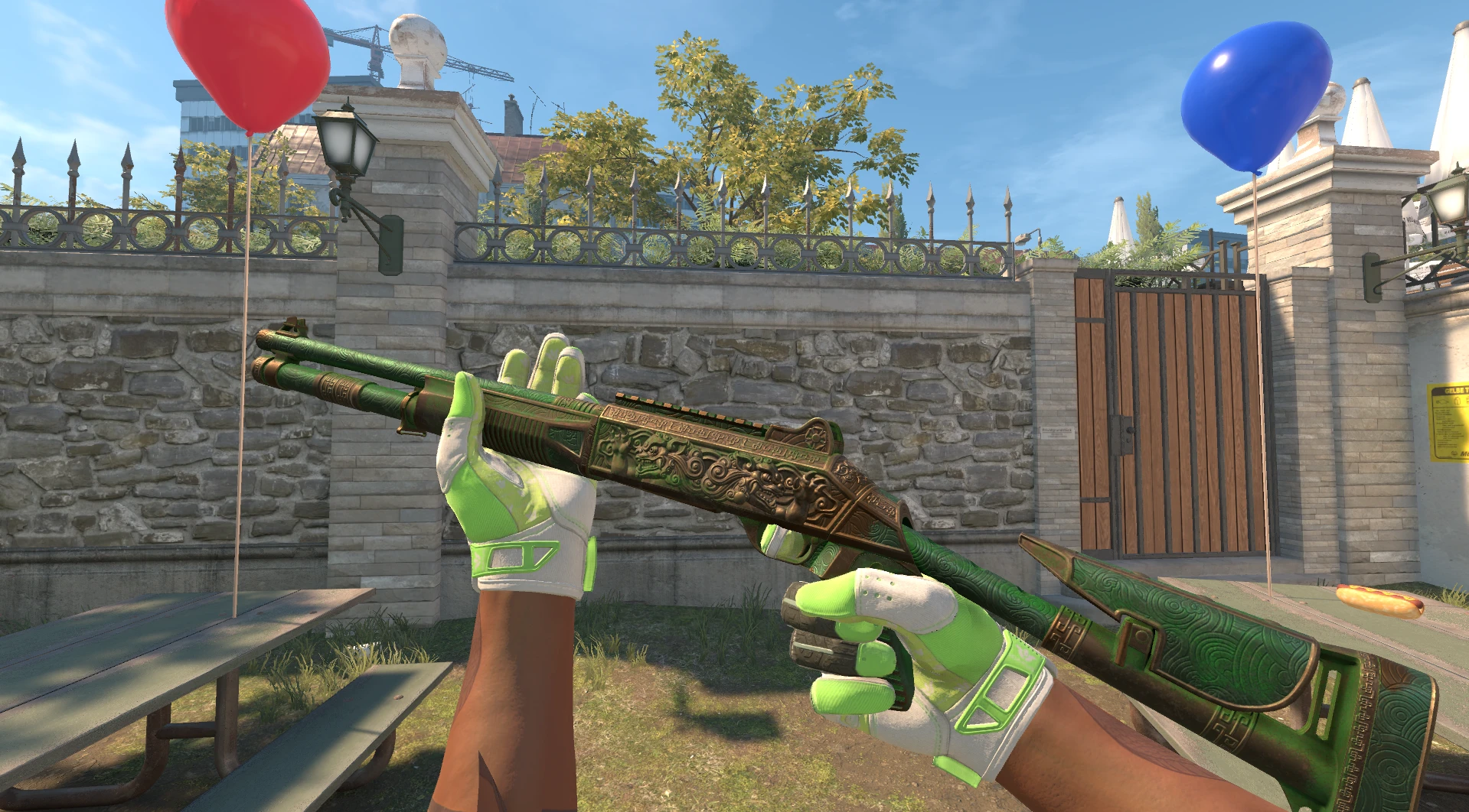 XM1014 Watchdog Battle-Scarred green CS2 skin Operation Riptide Collection